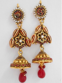 Polki Earrings